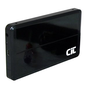 CiT External 2.5 Inch IDE/SATA Hard Drive Enclosure USB 2.0 Black